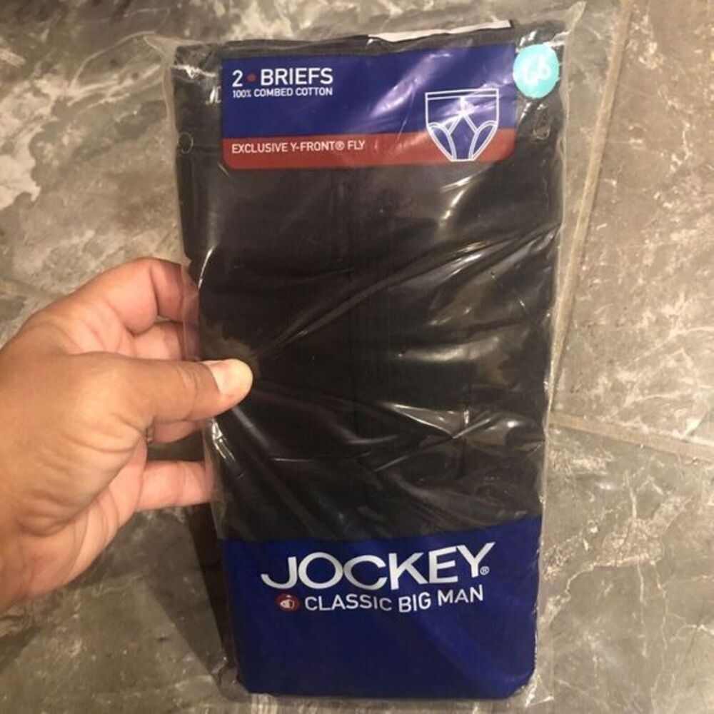 Vintage NEW Jockey‎ Classics Men's Briefs #46 Full Rise Combed Cotton2006 Sealed